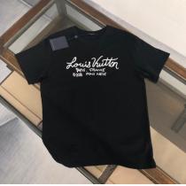 クルーネック半袖Tシャツ夏の大人カジュアルスタイル2023SSの人気トレンドファッションスーパー コピー 品ルイヴィトン