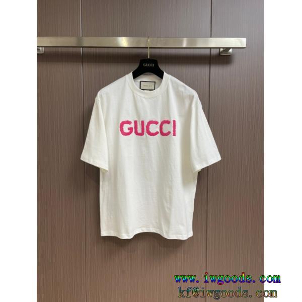 GUCC1ブランド コピー 販売半袖Tシャツ残りサイズわずか最新作2023