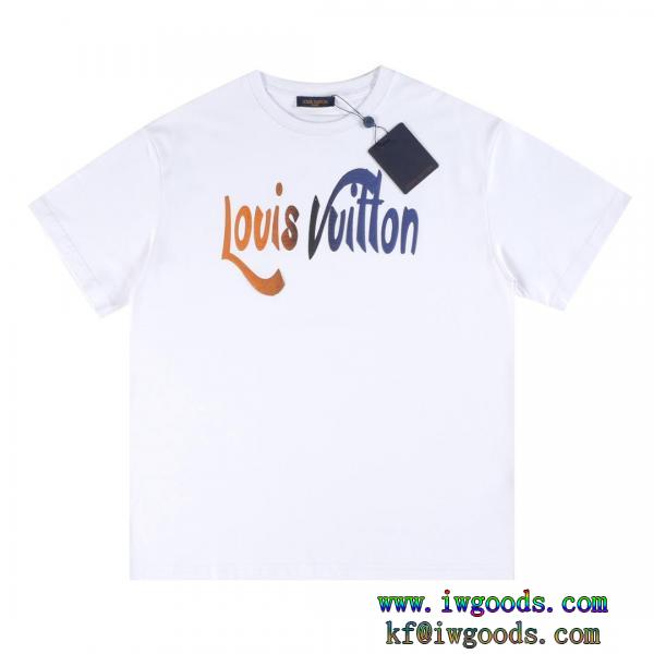 大人っぽいデザイン目が離せないコピー ブランド 通販 安心ルイヴィトンLOUIS VUITTON半袖tシャツ【ユニセックス】
