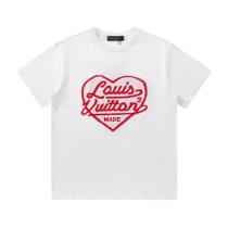 ルイヴィトンLOUIS VUITTON半袖tシャツ軽やかな印象夏の最新ファッションブランド フェイク