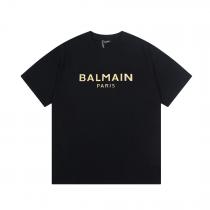 バルマンBALMAINスーパー コピー 販売今季大人気のデザイン残り僅か半袖Tシャツ...