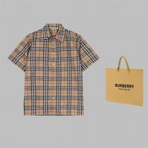 激安 ブランドトレンドの最先端に2024SSの人気トレンドファッションバーバリーBURBERRY半袖シャツセット【ユニセックス】