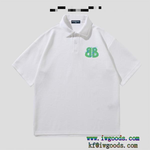 バレンシアガBALENCIAGA2024のコーディネートに欠かすことのできない追跡付コピー 品 ブランドポロシャツ 半袖Tシャツ【ユニセックス】