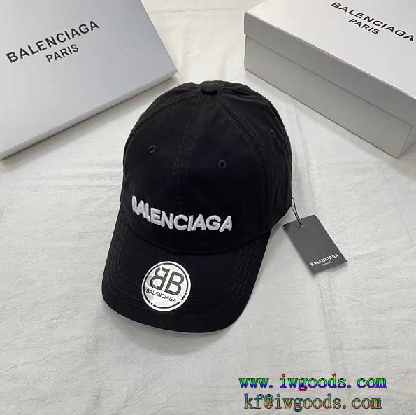 様々なシーンにバレンシアガBALENCIAGAベースボールキャップブランド コピー 品