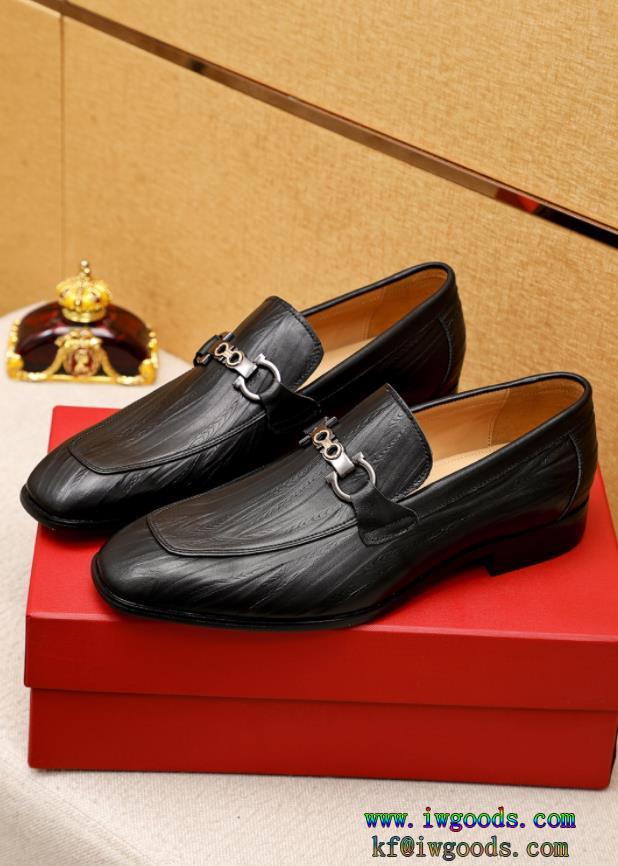 激安 通販 専門FERRAGAMO革靴今シーズンも人気ブランド国内入手困難