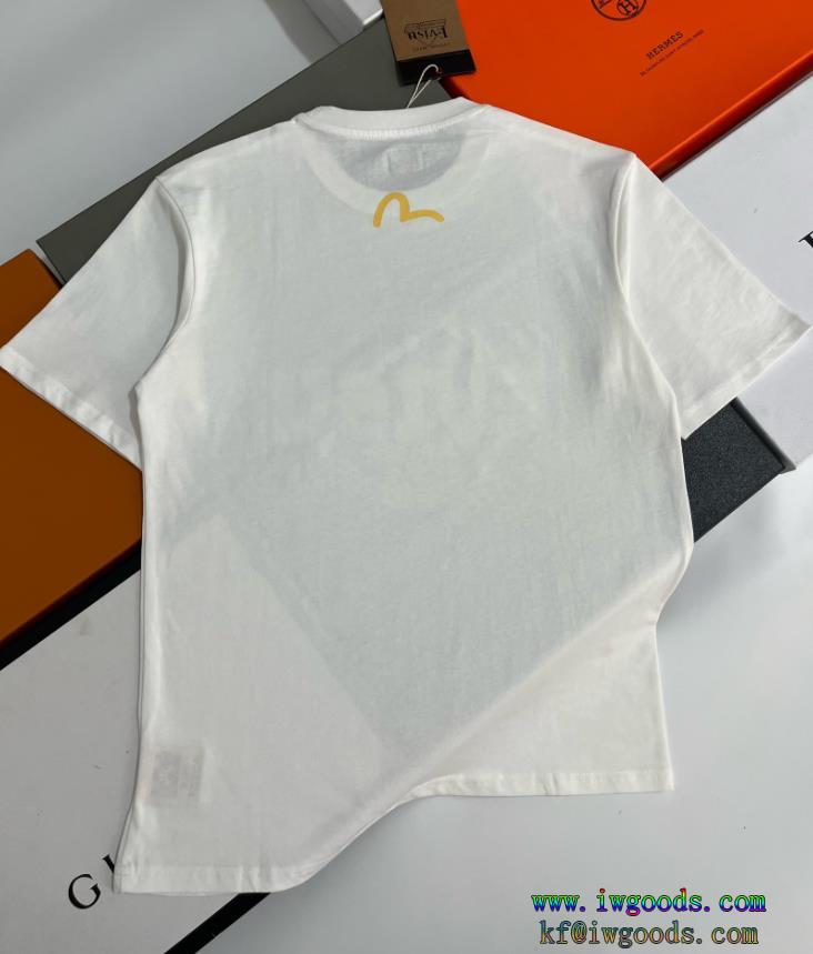 プリント半袖Tシャツエヴィスギフト最適期間限定超一流のブランド偽 ブランド 購入