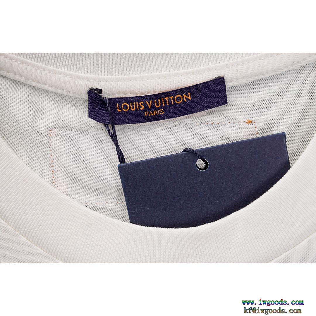 半袖Tシャツ【ユニセックス】ブランド 品 激安 通販控えめにしてヘルシーな印象大人っぽく見せ新作ルイヴィトンLOUIS VUITTON