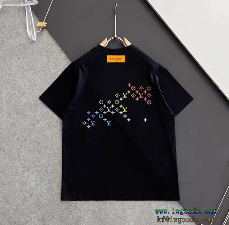 【ユニセックス】LOUIS VUITTON半袖tシャツ偽 ブランド,LOUIS VUITTONスーパー コピー ブランド,半袖tシャツスーパー コピー ブランド