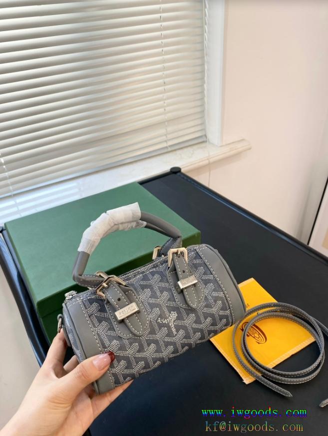 ブランド コピー 安心ボストン枕バッグGoyard（ゴヤール）ロゴが美しいふんわり柔らか