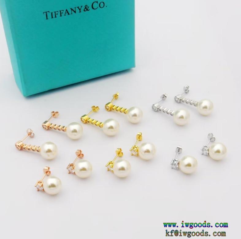偽 ブランド 通販ティファニー Tiffany&Coピアスラグジュアリーな雰囲気希少　2024限定品海外即発