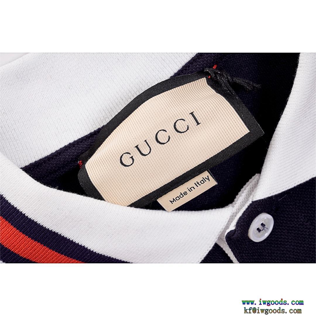 GUCC1コピー 品 販売半袖 ポロシャツ【ユニセックス】ラグジュアリーな雰囲気クラシックな雰囲気のトップス