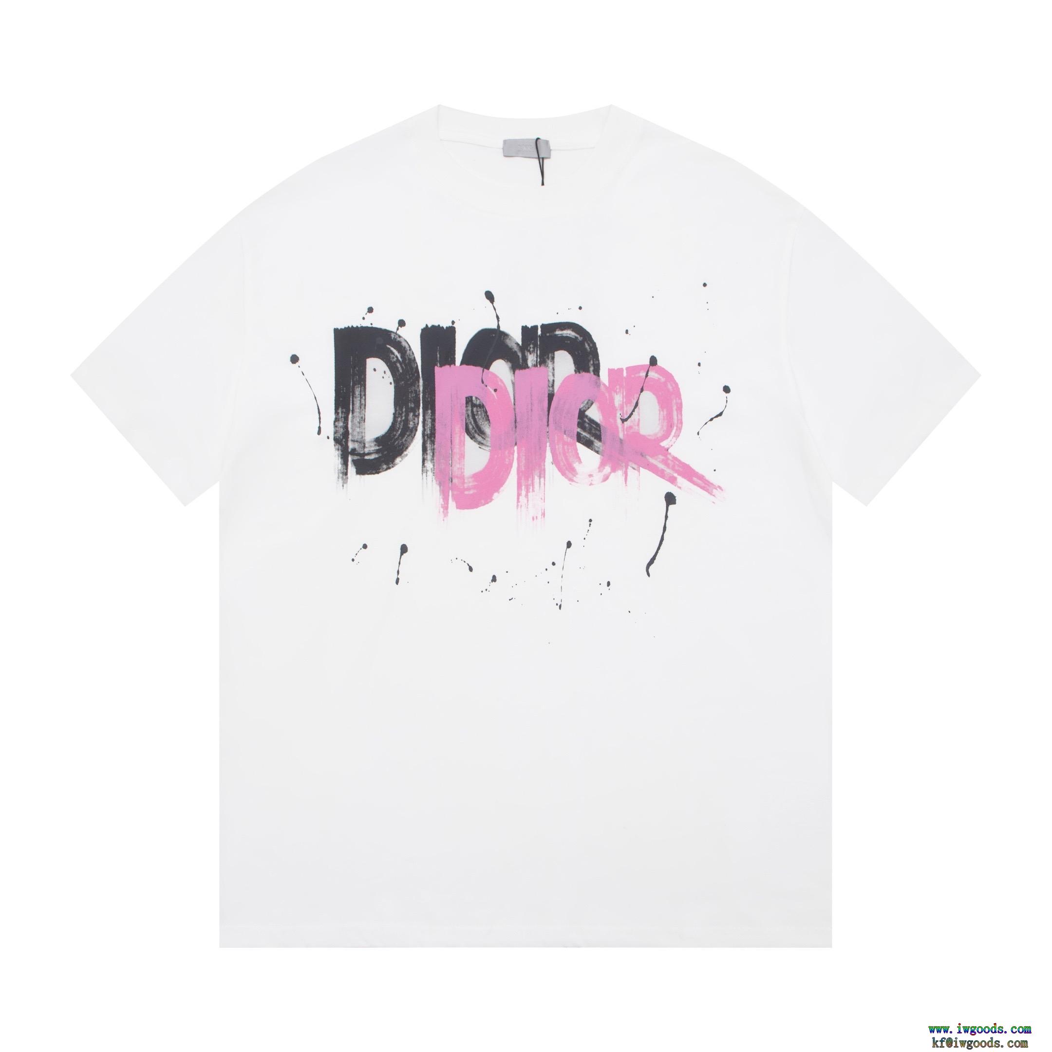 ずっと愛用できる著名人愛用偽 ブランド 通販半袖Tシャツ【ユニセックス】ディオールDIOR