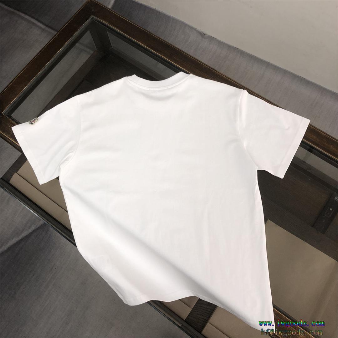 半袖Tシャツ【ユニセックス】2024の流行りトップス着まわし力抜群モンクレールMONCLERスーパー コピー 販売