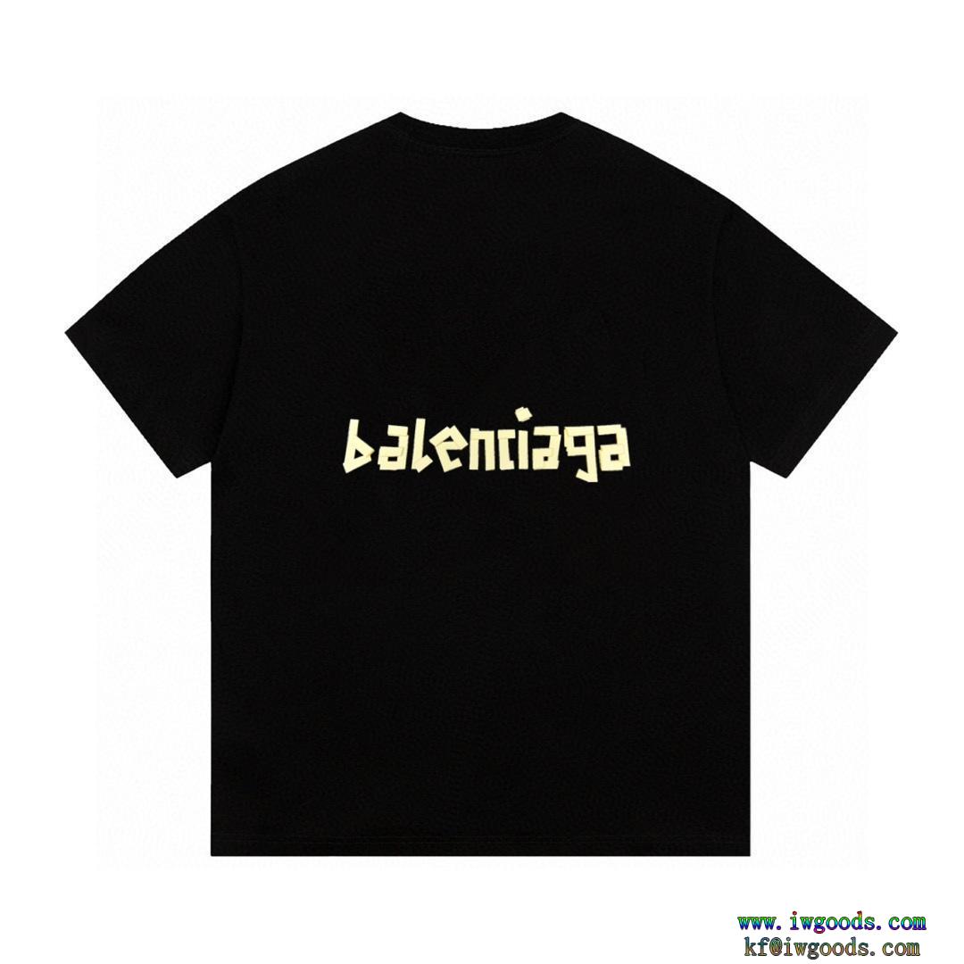 バレンシアガBALENCIAGA限定デザイン雑誌も街も人気アイテム半袖tシャツコピー 商品 販売