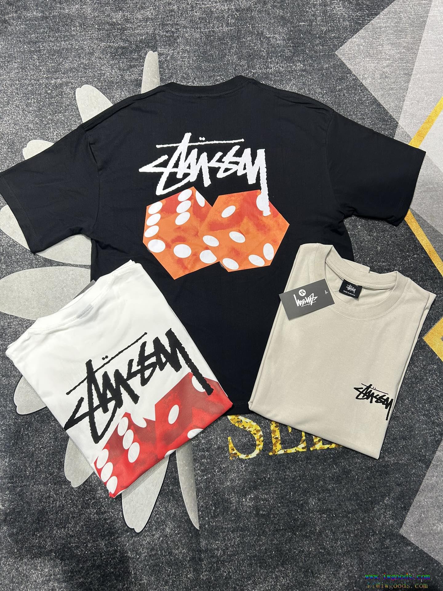 半袖Tシャツ【ユニセックス】コピー 商品 通販ステューシー STUSSYモード感の高い2024新作続々と登場