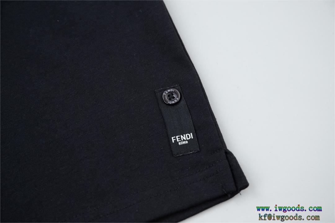 フェンディFENDI半袖Tシャツ【ユニセックス】偽 ブランド 2024のマストバイのアイテムプレミアム品質
