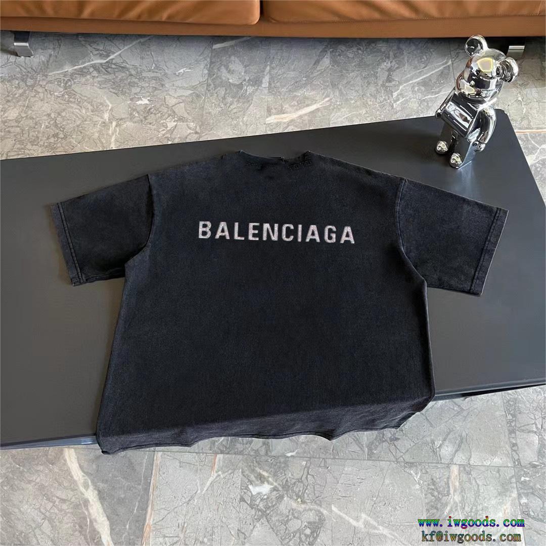 バレンシアガBALENCIAGA海外大人気品のよさを感じさスーパー ブランド コピー半袖Tシャツ【ユニセックス】