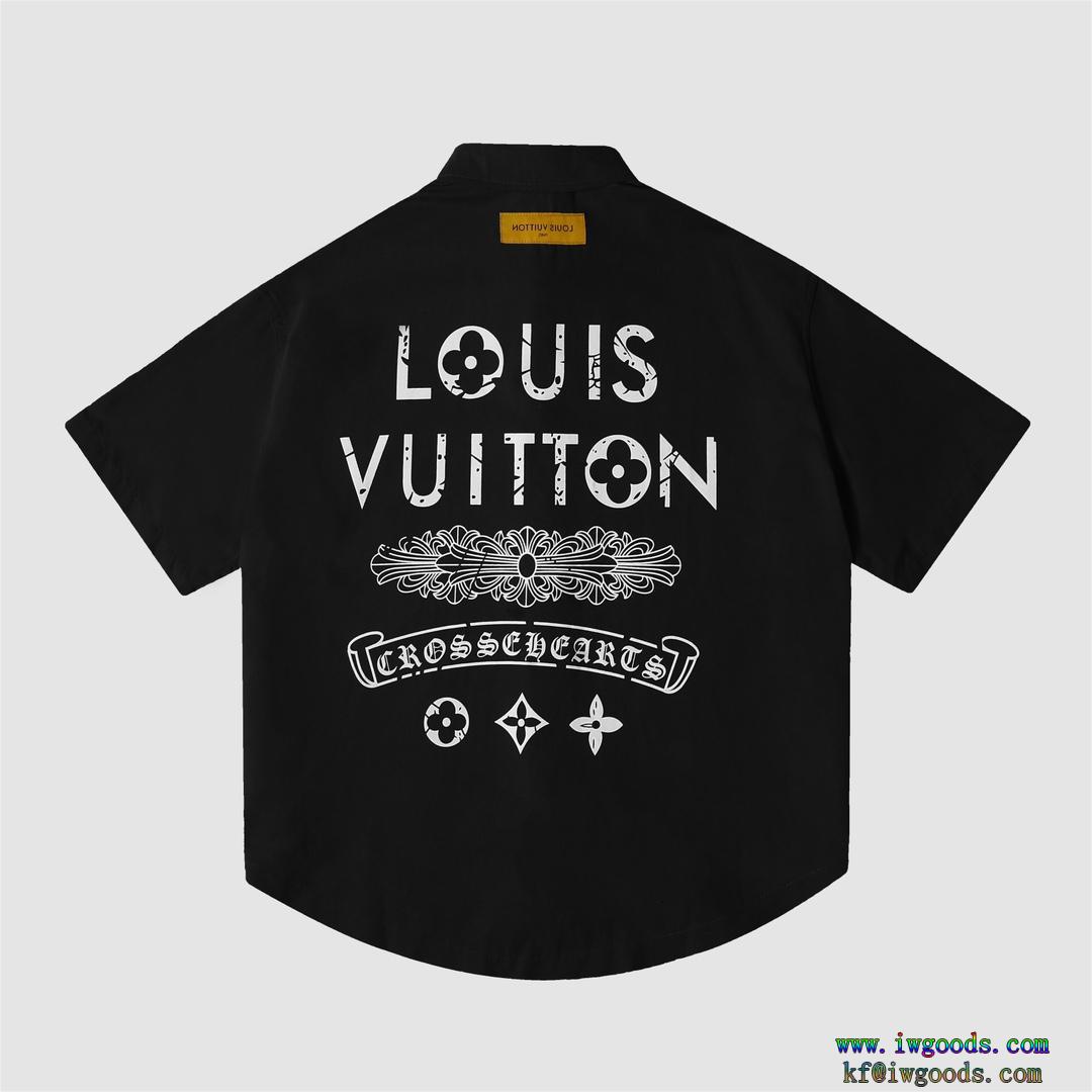 ルイヴィトンLOUIS VUITTON上質感2024の流行りトップスシャツブランド スーパー コピー 通販