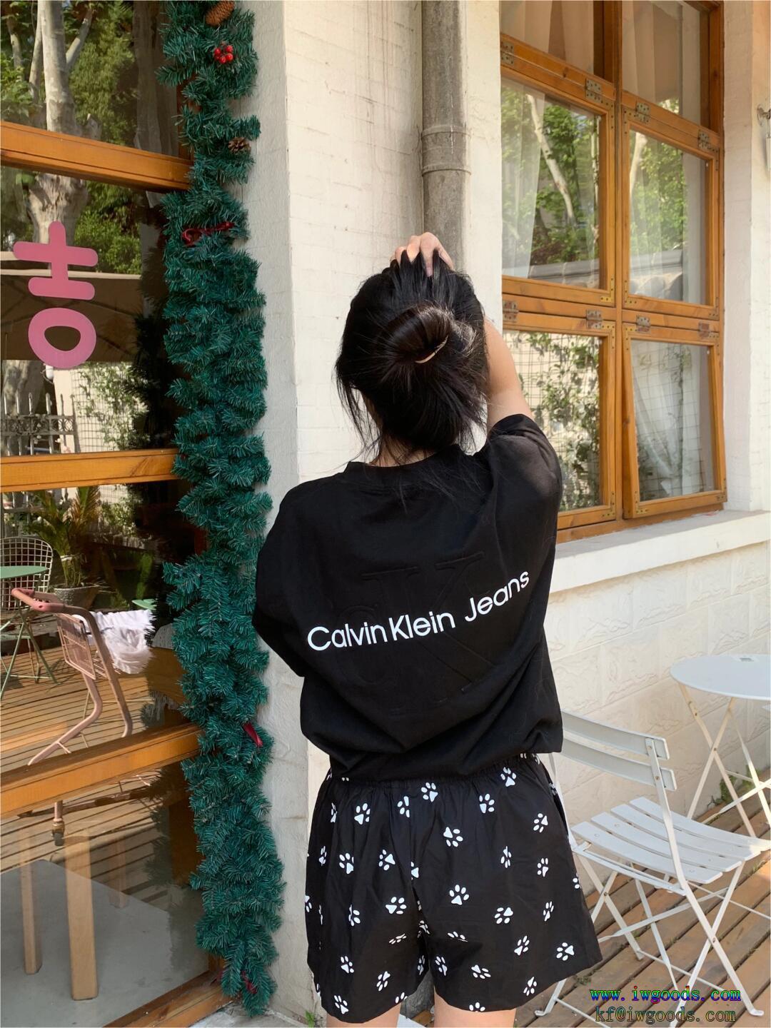 カルバンクライン Calvin Klein偽 ブランド 販売発表の新作モデル狙い目半袖Tシャツ