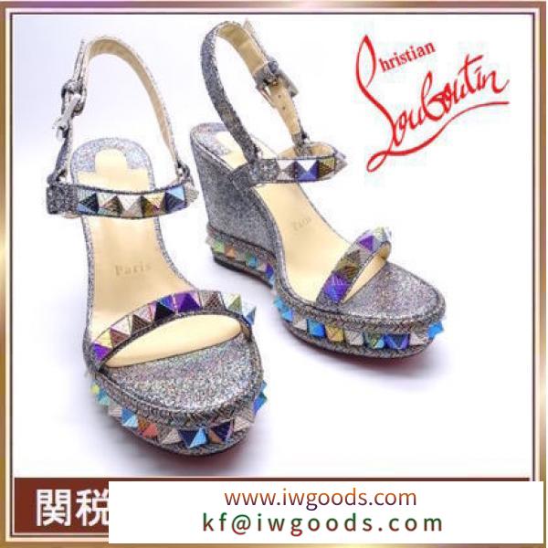 【訳有特価】Christian Louboutin コピー品 大人気 Pyraclou 110 サンダル iwgoods.com:fo1we1