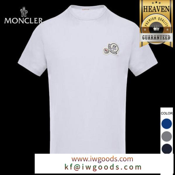 【﻿コピー品保証】MONCLER 激安スーパーコピー★18春夏★T-SHIRT_ホワイト iwgoods.com:wzzj8z