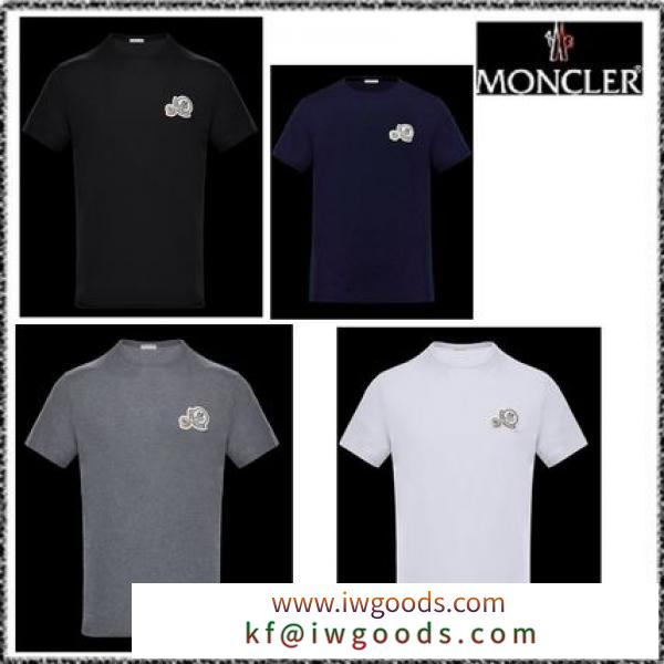 【MONCLER 激安スーパーコピー】レア品大人気商品お早めに! WロゴTシャツ4色♪ iwgoods.com:vg6zha