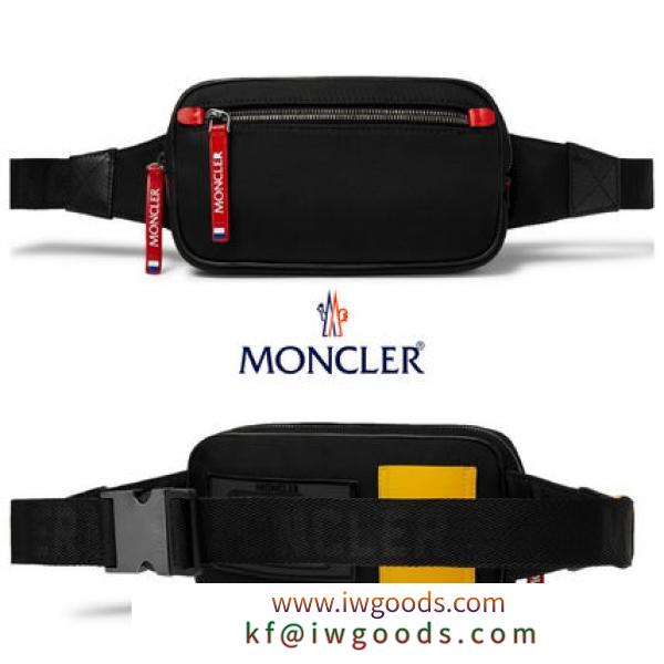 MONCLER スーパーコピー 代引モンクレール ブランドコピー商品★Aude ドリルベルトバッグ_ブラック iwgoods.com:sx6g5v