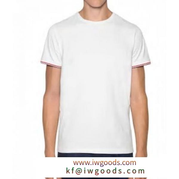 【MONCLER ブランド コピー】Tシャツ　ホワイト iwgoods.com:s07h4p