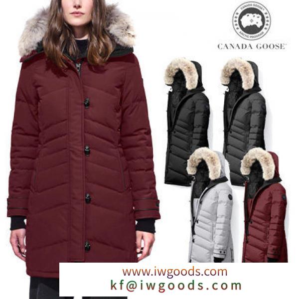 [CANADA Goose スーパーコピー]☆人気モデルLorette Parkaのブラックラベル☆ iwgoods.com:4e73a4