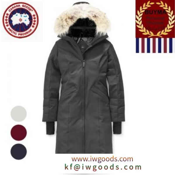 CANADA Goose 偽ブランド Elrose Parka コヨーテfurフード ダウンコート 4色 iwgoods.com:gea4o7