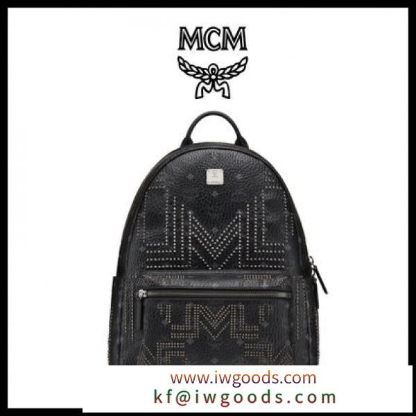 【MCM ブランドコピー通販】★STARK GUNTA M STUDS VISETOS BACKPACK★﻿コピー品 iwgoods.com:djhsaw