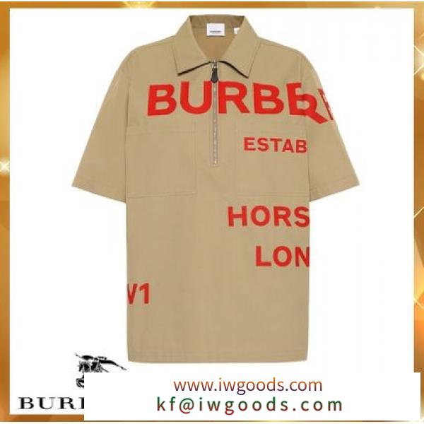 ◇送料関税込◇BURBERRY ブランドコピー ホースフェリー コットン シャツ iwgoods.com:fpvz4e