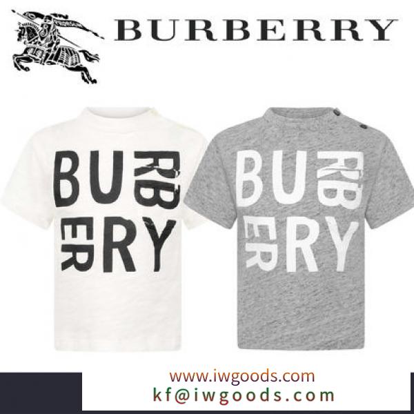 BURBERRY スーパーコピー★BABY★FURGUS★ロゴコットンTシャツ iwgoods.com:6aaguu