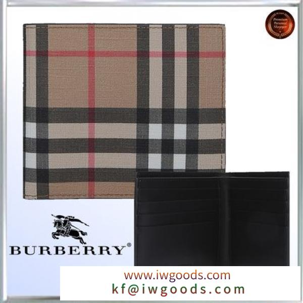 BURBERRY ブランド コピー∮vintageチェックコートcanvas BILLFOLD WALLET 関送込 iwgoods.com:ud9ja6