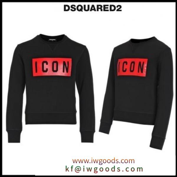 【大人もOK★】DSQUARED2 コピー品 ICONロゴトレーナー【関税送料込】 iwgoods.com:jpwgg0