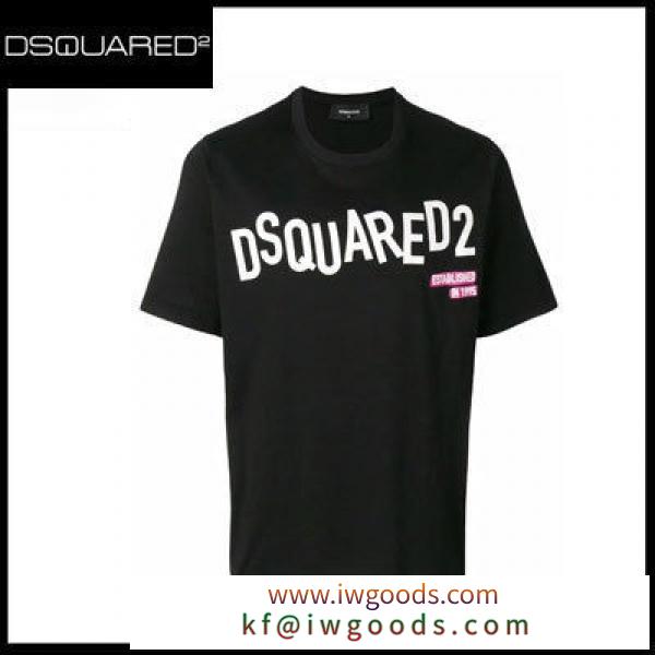 (ディースクエアード スーパーコピー 代引) DSQUARED2 コピーブランド ロゴTシャツ 74GD0532 iwgoods.com:1173qr