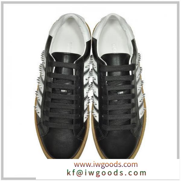 DSQUARED2 ブランド 偽物 通販 / black Leather Women&#x27;s Sneakers 関税送料込み iwgoods.com:p7sz55