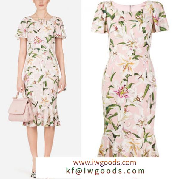 DG2038 LILY PRINT CADY MIDI DRESS iwgoods.com:380mn4