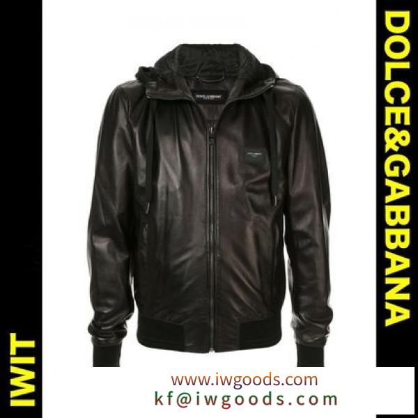 送料関税込◆Dolce &amp; Gabbana スーパーコピー◆フーデッド レザージャケット iwgoods.com:xquztu