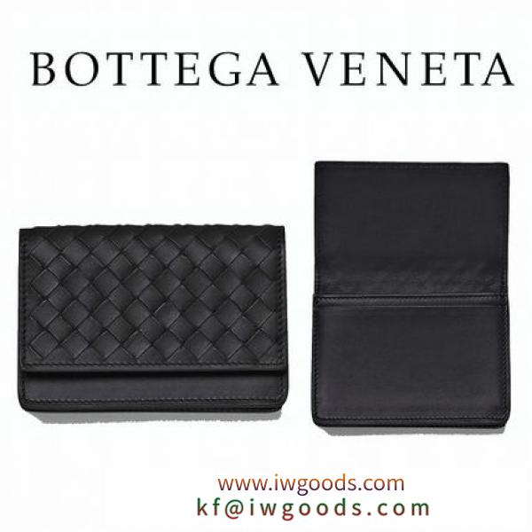 2019SS☆BOTTEGA VENETA ブランドコピー商品☆ネロ イントレチャート VNカードケース iwgoods.com:bnmg1h