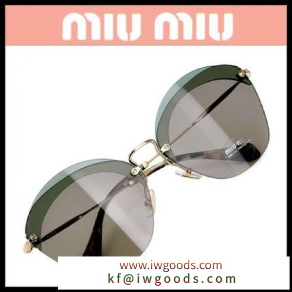 ◆MIUMIU 偽物 ブランド 販売◆﻿コピー品 人気 紫外線カット サングラス SMU53S-VX1-5J2 iwgoods.com:8h7eui