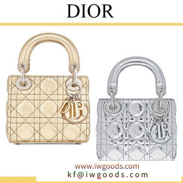 直営店《DIOR 激安スーパーコピー》メタリックディアスキン  NANOバッグ ２色 iwgoods.com:47lvaj