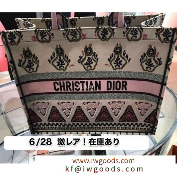 SS19 入手困難　超レア DIOR ブランドコピー商品 Book Tote スモール ブックトート iwgoods.com:tbz8yj