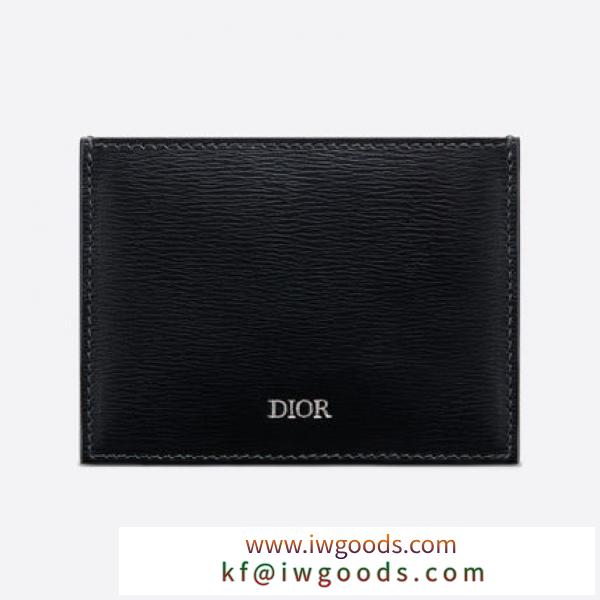 DIOR ブランドコピー通販☆CALF LEATHER CARD HOLDER カードホルダー / black iwgoods.com:znab9p