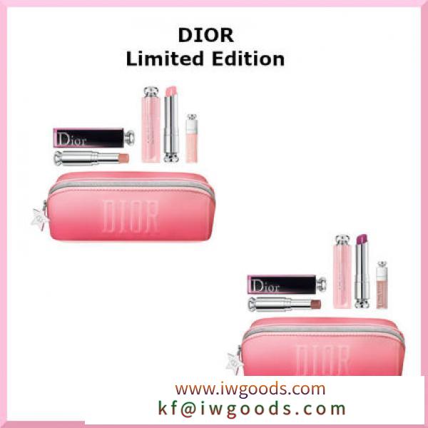 DIOR ブランド 偽物 通販★【限定！】Addicted to Glow ポーチ付き♪リップセット★ iwgoods.com:y7686o