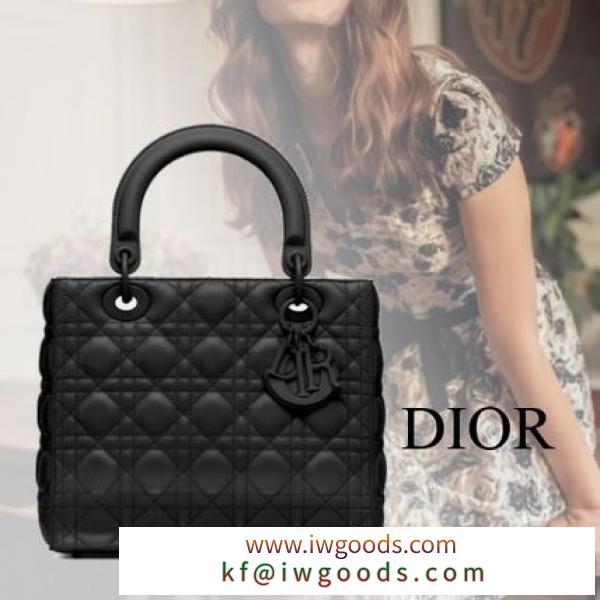 DIOR 激安スーパーコピー★LADY DIOR 激安スーパーコピーバッグ ウルトラマットブラック★19SS新作 iwgoods.com:5qubnw