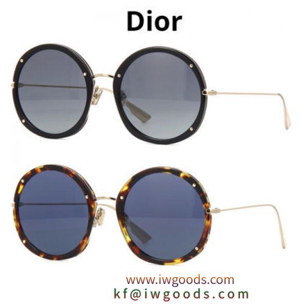 関送込＊DIOR ブランド 偽物 通販ディオール 激安スーパーコピー＊Hypnotic 1  ラウンドサングラス iwgoods.com:2tz7jw