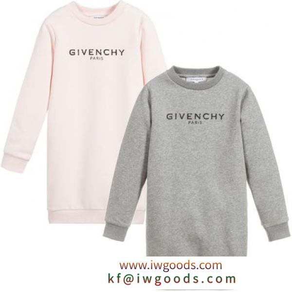 大人OK★GIVENCHY ブランドコピー★2019AW★ロゴ入スウェットワンピース★14Y iwgoods.com:f27biv