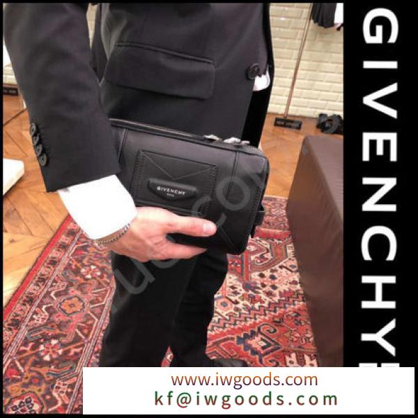 GIVENCHY 偽ブランド ジバンシィ19AW GIVENCHY 偽ブランド PARIS ロゴ ショルダーバッグ iwgoods.com:jg8jt1