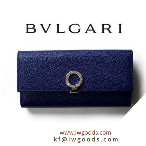 ☆BVLGARI コピー商品 通販☆ BVLGARI コピー商品 通販 BVLGARI コピー商品 通販 Wホック長財布 BLUE DAHLIA♪ iwgoods.com:3mrhrh